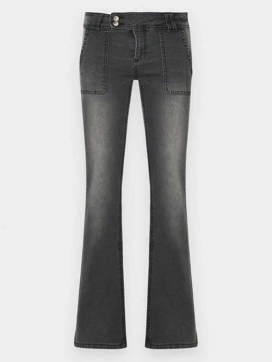 Obrázek produktu Široké džíny Even&Odd By Zalando šedý denim
