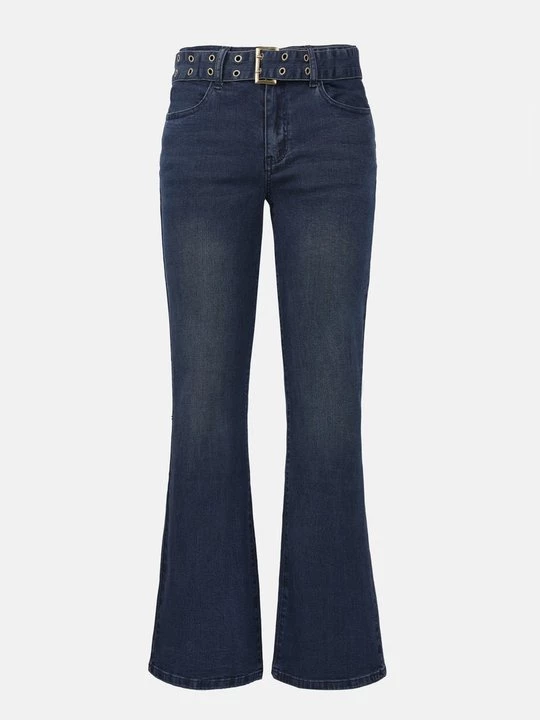 Obrázek produktu Široké džíny Even&Odd By Zalando tmavě modrá