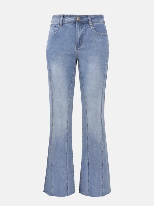 Obrázek produktu Široké džíny Even&Odd By Zalando tmavě modrá