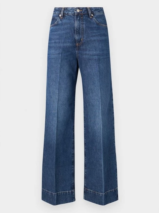 Obrázek produktu Široké džíny Frame tmavomodrý denim