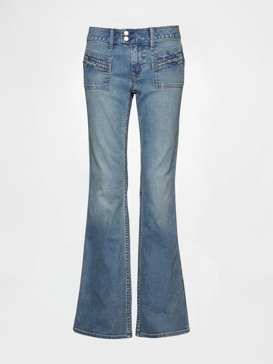 Obrázek produktu Široké džíny GAP modrý denim
