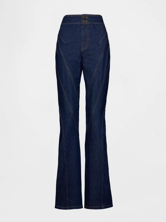 Obrázek produktu Široké džíny GAP tmavomodrý denim