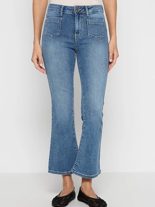 Obrázek produktu Široké džíny Gaudi modrý denim