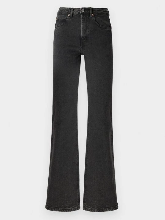 Obrázek produktu Široké džíny Gina Tricot černý denim