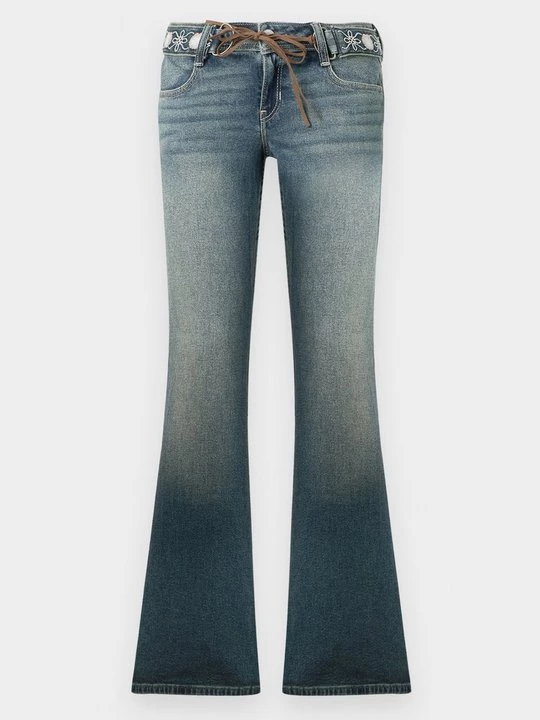 Obrázek produktu Široké džíny Hollister Co. modrý denim