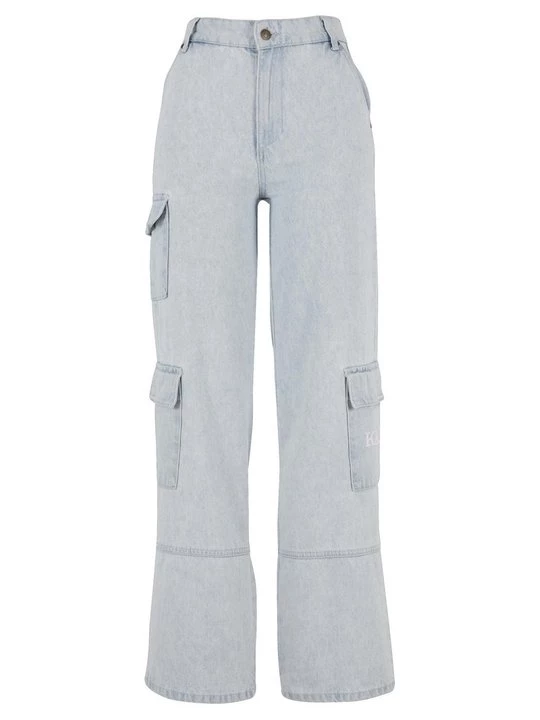 Obrázek produktu Široké džíny Karl Kani bělený denim
