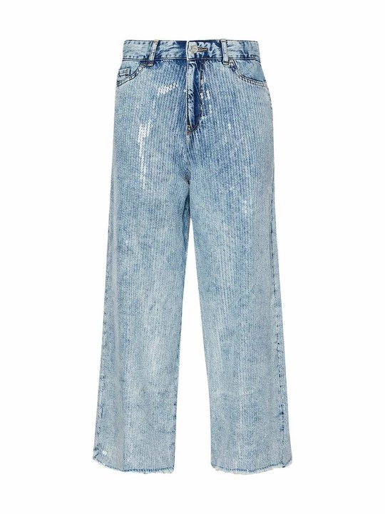 Obrázek produktu Široké džíny Liu Jo modrý denim