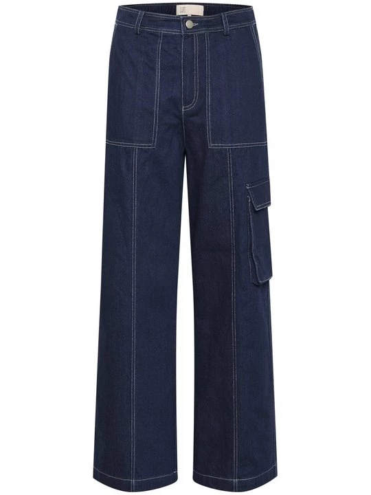 Obrázek produktu Široké džíny Lounge Nine zničený denim