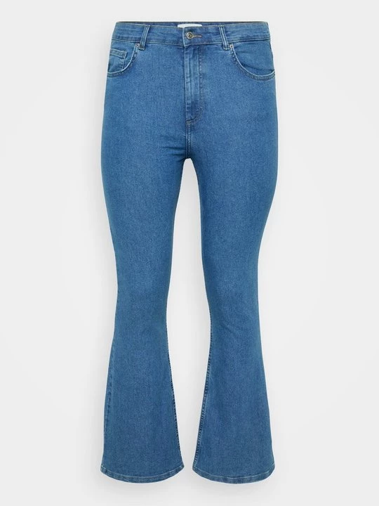 Obrázek produktu Široké džíny ONLY Carmakoma modrý denim