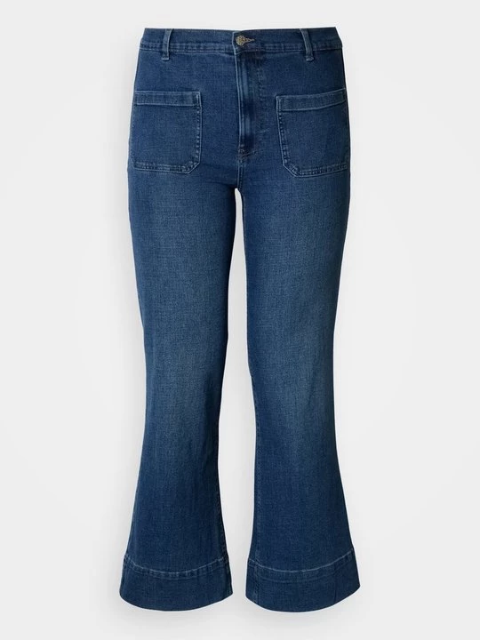 Obrázek produktu Široké džíny ONLY Carmakoma modrý denim