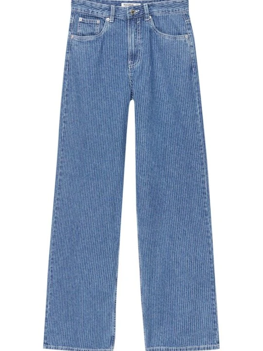 Obrázek produktu Široké džíny PULL&BEAR modrý denim
