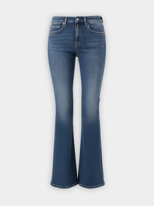 Obrázek produktu Široké džíny Replay tmavomodrý denim