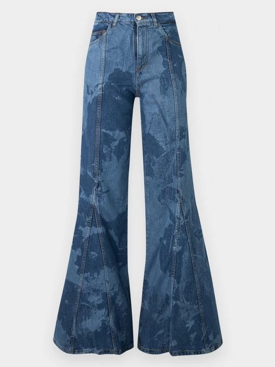 Obrázek produktu Široké džíny Rodebjer modrý denim