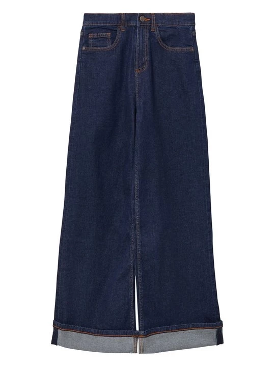Obrázek produktu Široké džíny s.Oliver sepraný denim