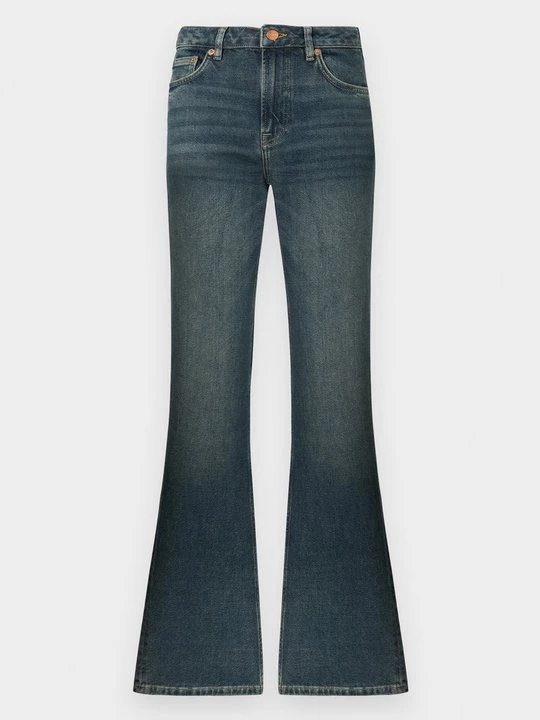Obrázek produktu Široké džíny Samsøe Samsøe tmavomodrý denim