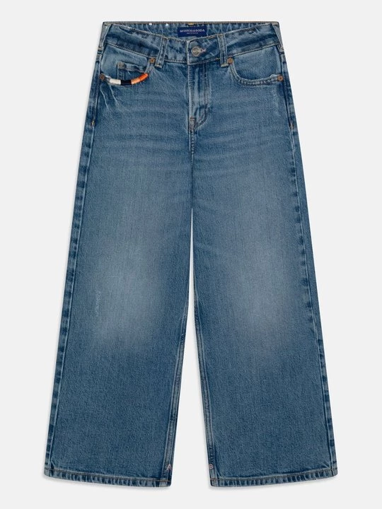 Obrázek produktu Široké džíny Scotch & Soda tmavomodrý denim