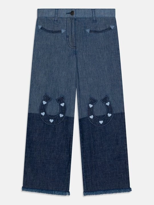 Obrázek produktu Široké džíny Stella McCartney modrý denim