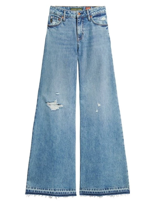 Obrázek produktu Široké džíny Superdry modrá