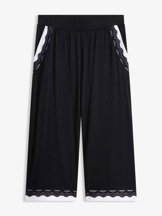 Obrázek produktu Široké kalhoty culottes z měkké viskózové směsi BonPrix