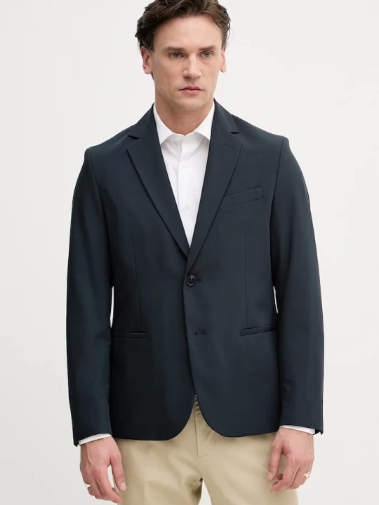 Obrázek produktu Sisley jednořadé sako pánské námořnická modř