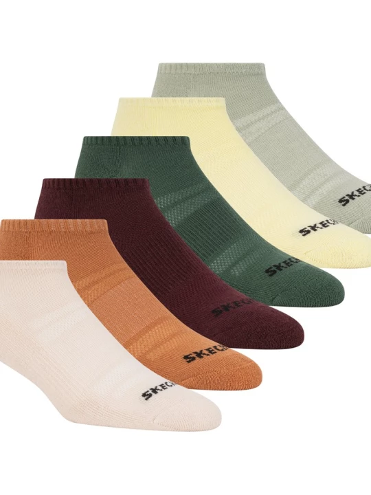 Obrázek produktu Skechers 6 Pack Core Low Cut Medium ponožky v Přírodní Barva/Opálení, Velikost Poloviční