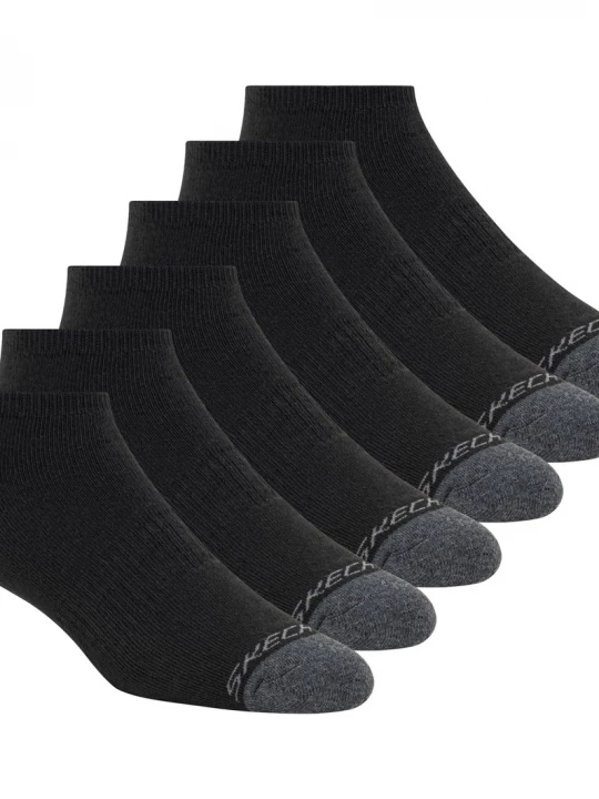 Obrázek produktu Skechers 6 Pack Walking Low Cut ponožky v Černá, Velikost Velký