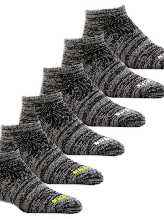 Obrázek produktu Skechers Chlapci 6 Pack Low Cut Non Terry ponožky v Černá, Velikost Malý