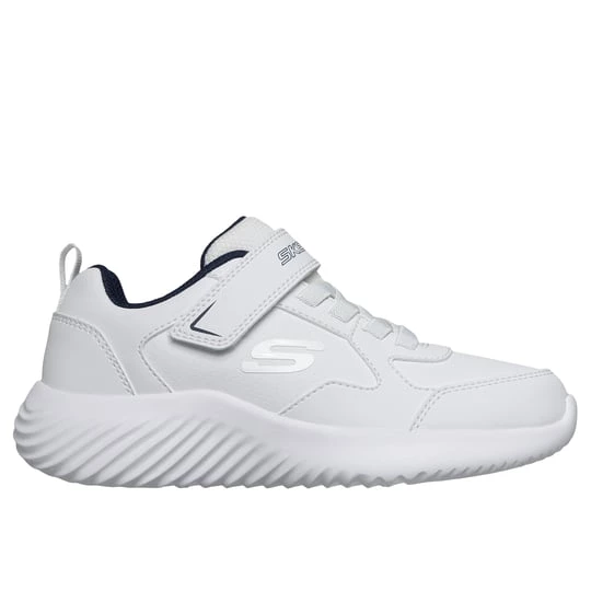 Obrázek produktu Skechers Chlapci Bounder - Power Study Shoes v Bílá / Tmave Modrá