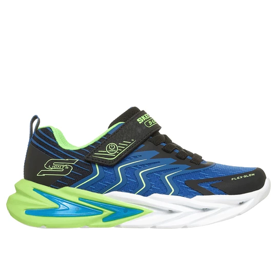 Obrázek produktu Skechers Chlapci S-Lights: Flex-Glow Ultra - Prism-Pacer Shoes v Cerná / Limetková