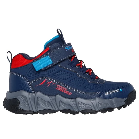 Obrázek produktu Skechers Chlapci Waterproof: Velocitrek - Rugged-Rush Shoes v Tmave Modrá / Cervený