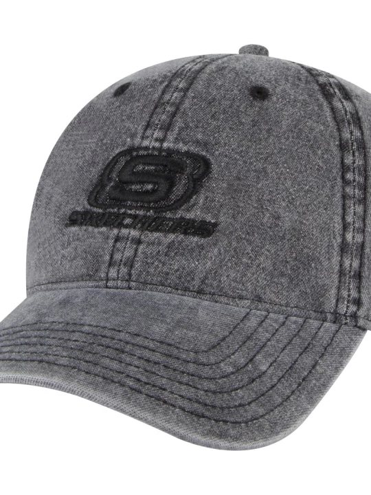 Obrázek produktu Skechers Denim Embroidered Hat v Černá