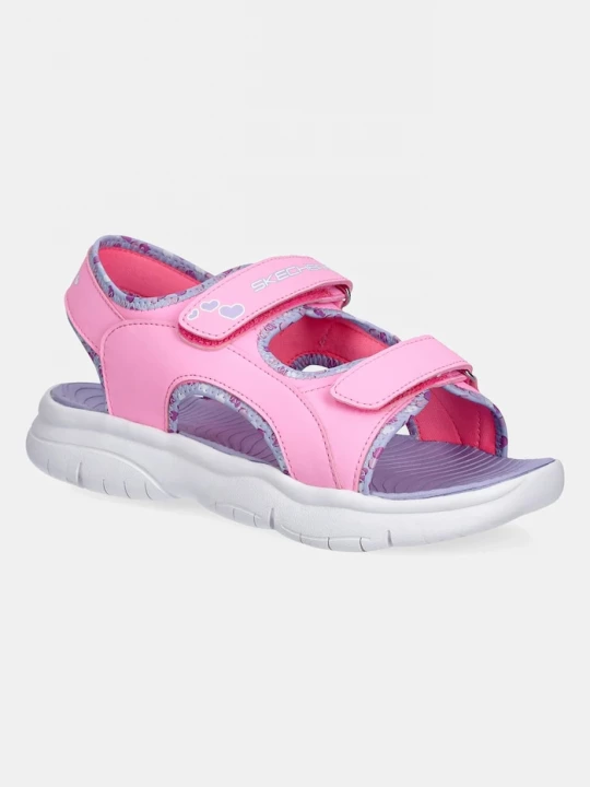 Obrázek produktu Skechers Dětské sandály Skechers FLEX SPLASH - HEART GALORE růžová