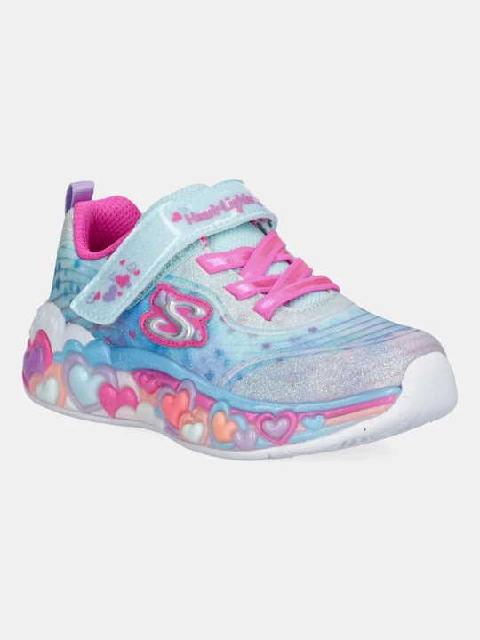 Obrázek produktu Skechers Dětské sneakers boty Skechers ETERNAL HEART LIGHTS tyrkysová