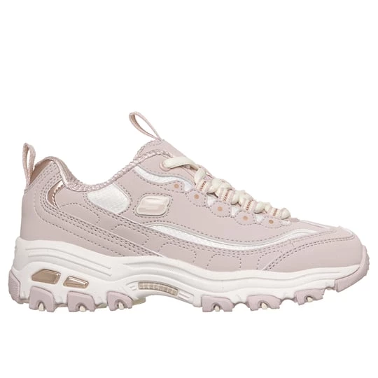 Obrázek produktu Skechers Dívky D'Lites - Biggest Fan Shoes v Růžové Zlato, Pratelné v pračce