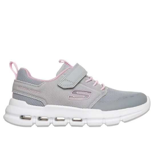 Obrázek produktu Skechers Dívky Glide-Step Flow Shoes v Světle Šedá, Pratelné v pračce