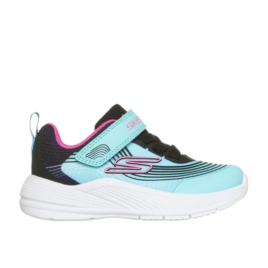 Obrázek produktu Skechers Dívky Microspec Advance Shoes v Aqua / Fialová, Pratelné v pračce modrá