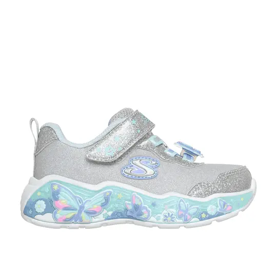 Obrázek produktu Skechers Dívky S-Lights: Lil Butterfly Bliss Shoes v Stríbrná