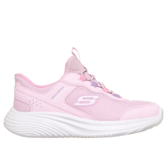 Obrázek produktu Skechers Dívky Slip-ins: Bounder Pro Shoes v Světle Růžová, Pratelné v pračce
