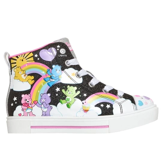 Obrázek produktu Skechers Dívky Twinkle Toes Care Bears: Twinkle Sparks - Forever Care Bears Teniska v Cerná