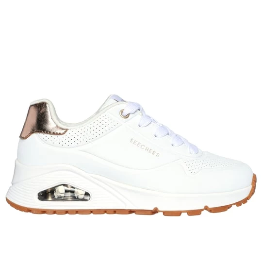 Obrázek produktu Skechers Dívky UNO Gen1 - Shimmer Away Shoes v Bílý