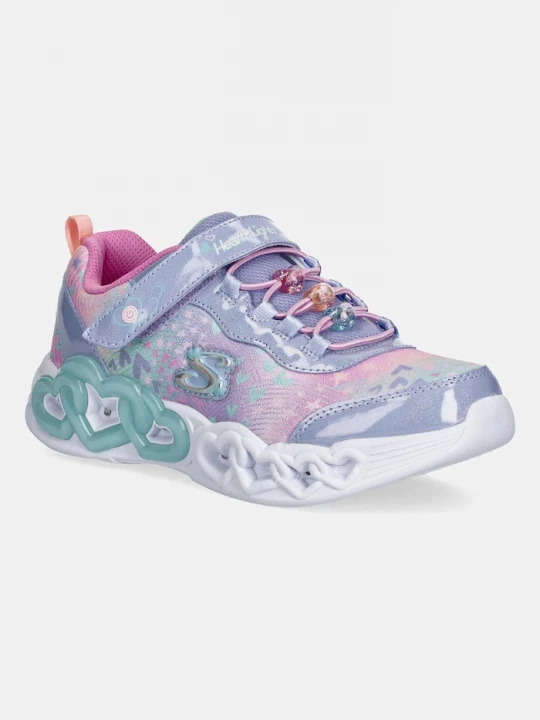 Obrázek produktu Skechers INFINITE HEART LIGHTS - HEART sneakers boty dětské fialová