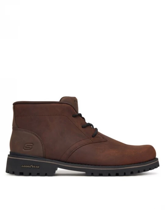 Obrázek produktu Skechers Kotníková obuv Quintero - Damien 205903 / DKBR Hnědá