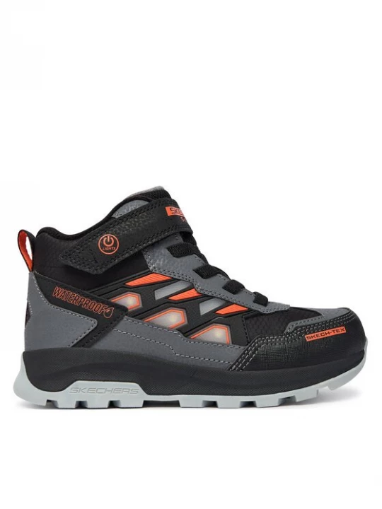 Obrázek produktu Skechers Kotníková obuv S-Lights Waterproof: Storm Blazer - Glow Trail 406381L / BKCC Šedá