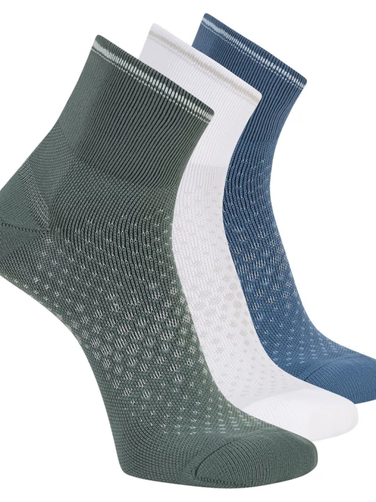 Obrázek produktu Skechers Muži 3 Pack Men's Performance Running Quarter ponožky v Zelený, Velikost Velký