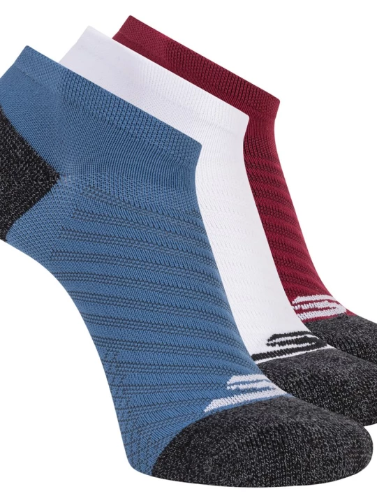 Obrázek produktu Skechers Muži 3 Pack Men's Terry Low Cut ponožky v Poseidon, Velikost Velký
