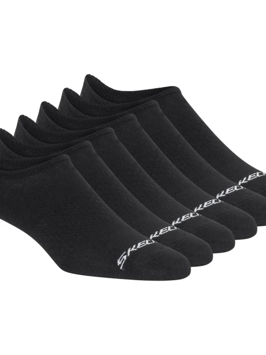 Obrázek produktu Skechers Muži 6 Pack Men's Teniska Liner ponožky v Černá, Velikost Velký