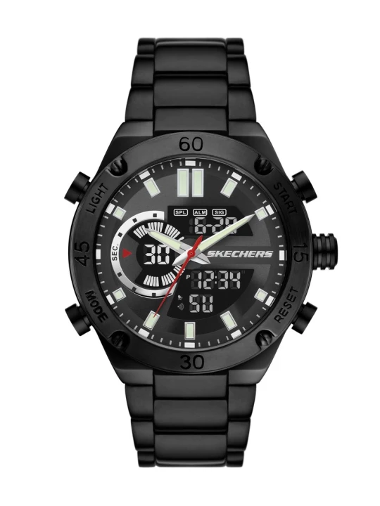 Obrázek produktu Skechers Muži Analog Chrono hodinky v Černá