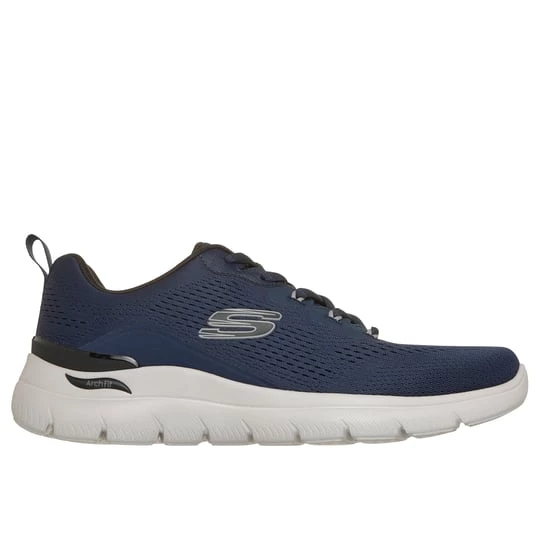 Obrázek produktu Skechers Muži Arch Fit Summits - Kravel Shoes v Tmave Modrá, Vegan, Pratelné v pračce