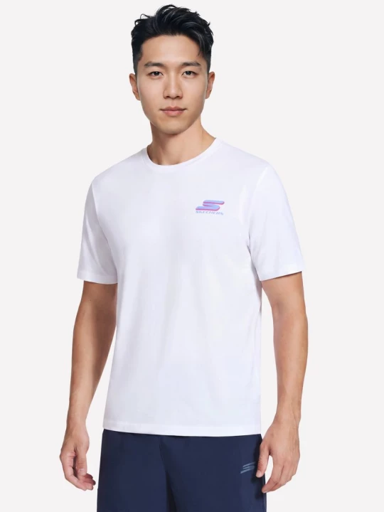 Obrázek produktu Skechers Muži Break tričko v Bílý, Velikost Malý
