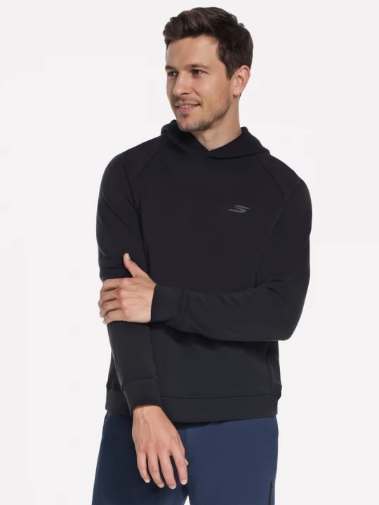 Obrázek produktu Skechers Muži Cozy Luxe Elevate mikina v Černá, Velikost Malý